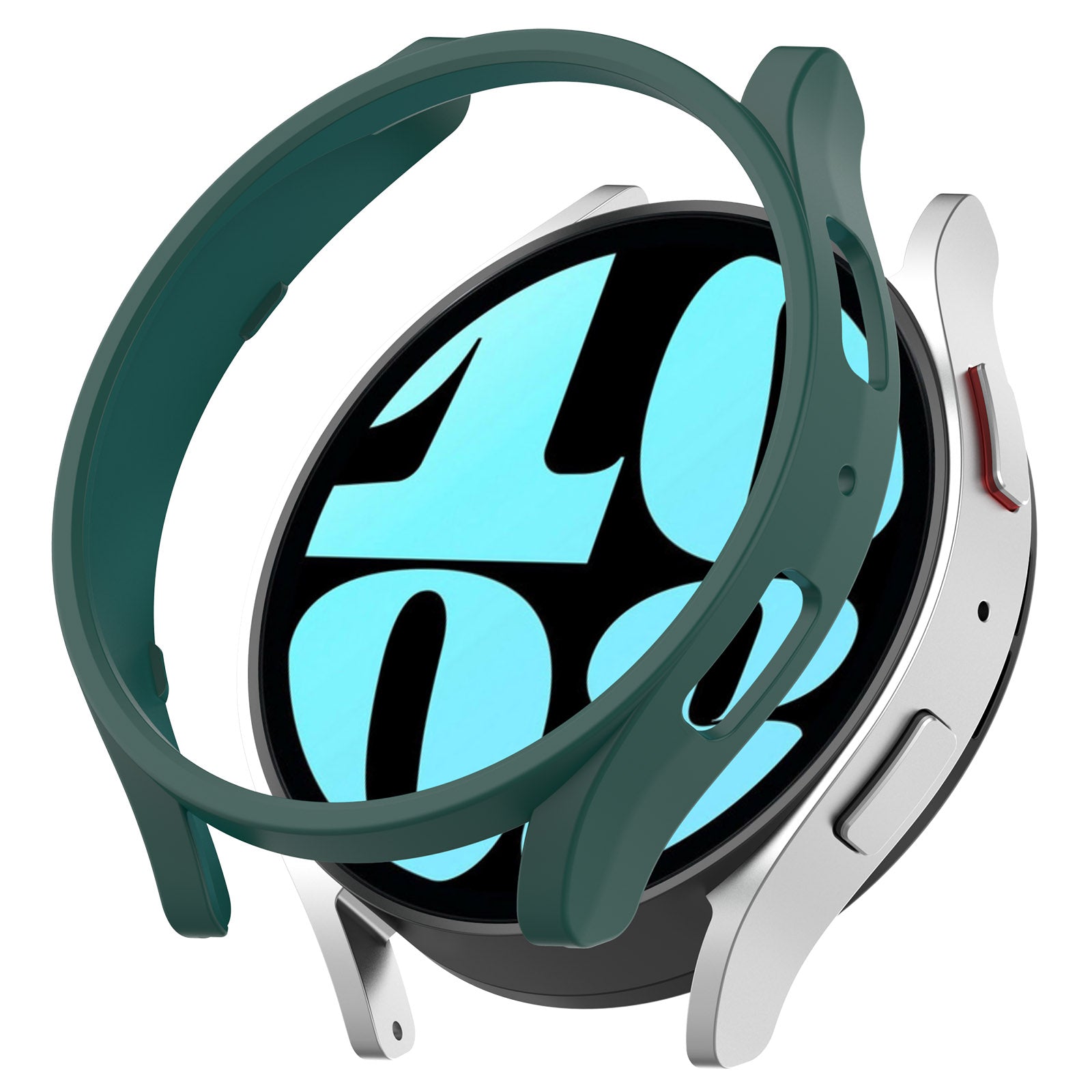 For Samsung Galaxy Watch6 44mm Protective Case Hollowed-out Hard PC Anti-Scratch Cover For Samsung Galaxy Watch6 44mm Protective Case Hollowed-out Hard PC Anti-Scratch Cover